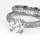 SOLD..Sutcliffe diamond engagement ring