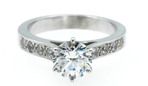 full image for 1012-Platinum-six-claw-1.00ct-diamond-solitaire-with-pave-shoulders.jpg