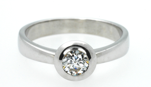 full image for 225-Bezel-set-brilliant-cut-diamond-platinum-ring.jpg