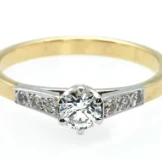 0.25ct  Diamond Engagement solitaire #429A
