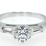 1.00ct Diamond engagement ring #729