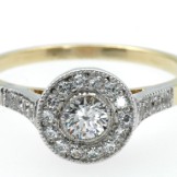0.20ct engagement ring #844