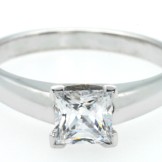 0.75 carat diamond solitaire ring #923