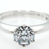 1.00 carat Diamond ring #925