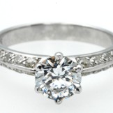 1.00ct Engagement ring #925p