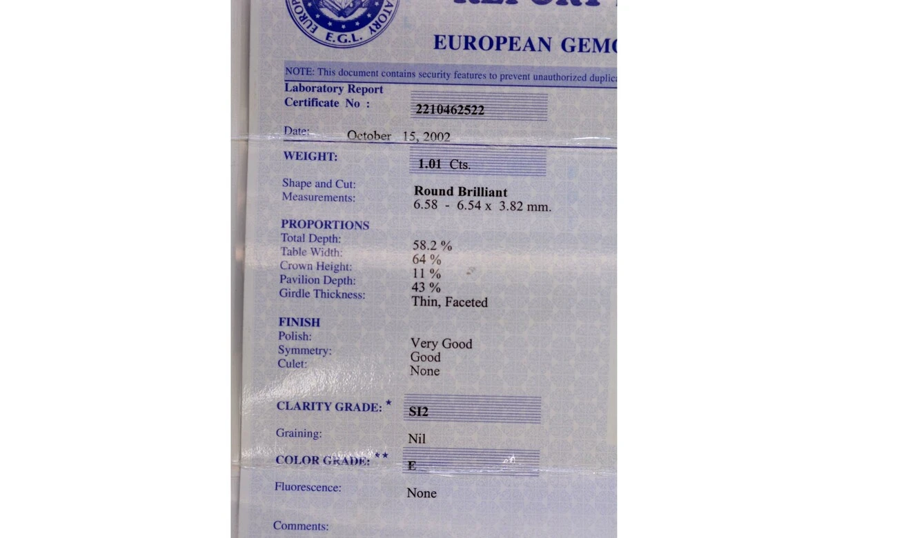 1.00ct Diamond Pendant Certificate Aurum Fine Jewellery, Auckland NZ