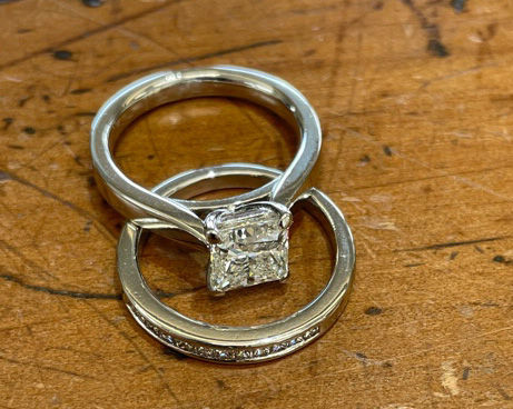 full image for 1.70ct Solitaire and band