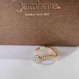 18ct yellow gold dress ring