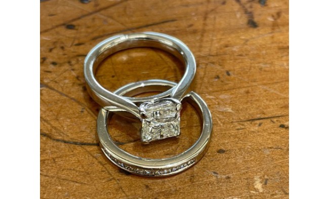 1.70ct Solitaire and band
