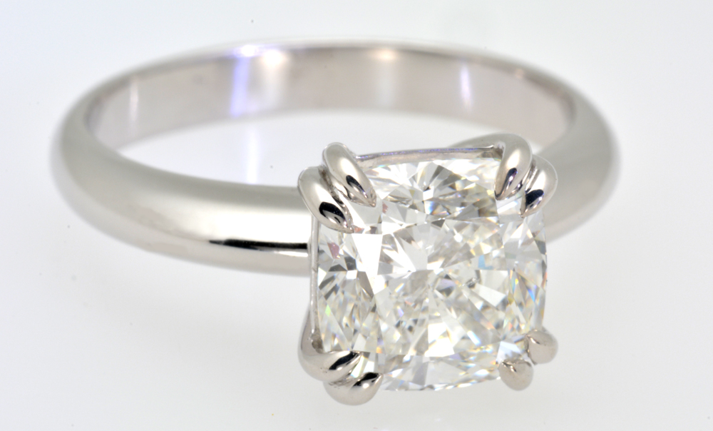 full image for 3.05ct cushion diamond solitaire