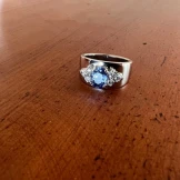 Sapphire and Diamond ring