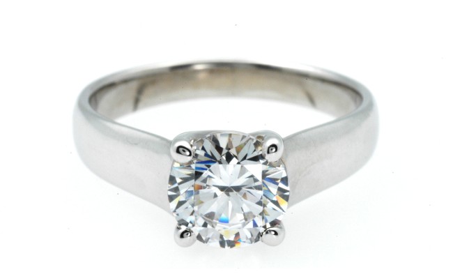 Diamond trellis ring