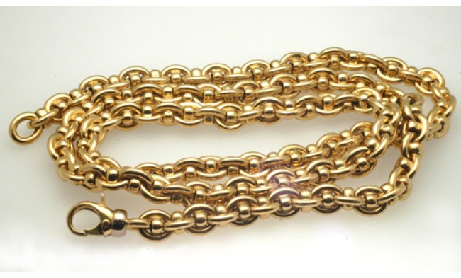 Heavy gold chain Kerstin1