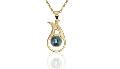 NZ Pacific pearl pendant  521