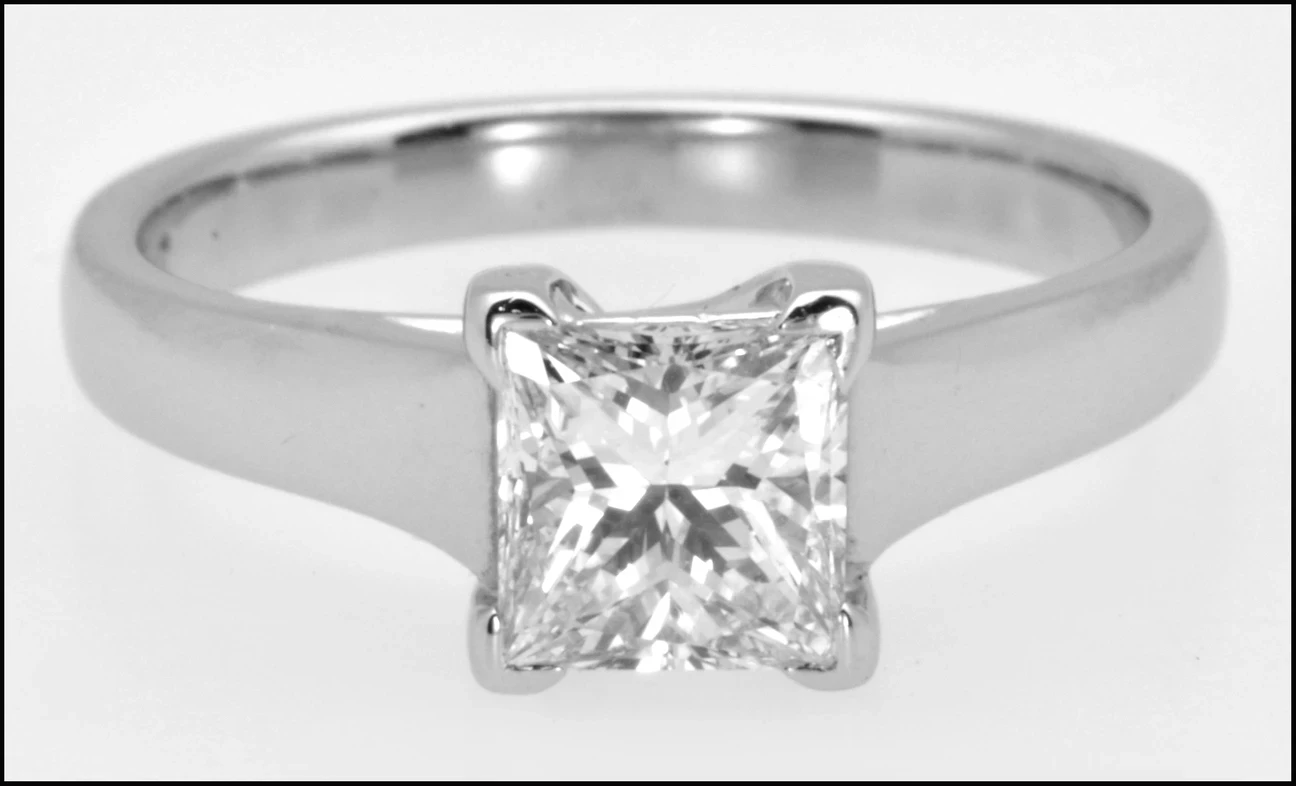 1.13ct platinum solitaire ring Aurum Fine Jewellery, Auckland NZ