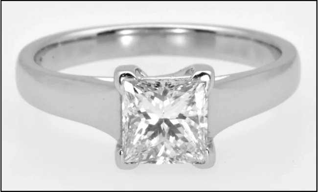 1.13ct platinum solitaire ring Aurum Fine Jewellery, Auckland NZ