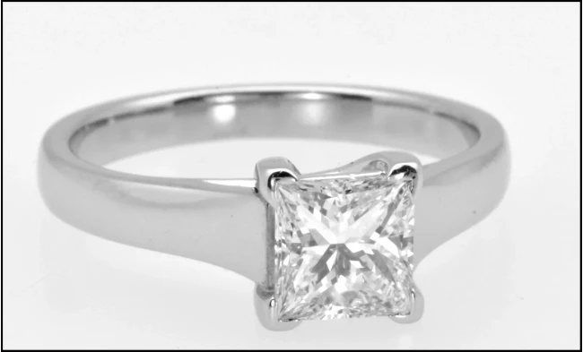 1.13ct Platinum Solitaire Ring Aurum Fine Jewellery, Auckland NZ