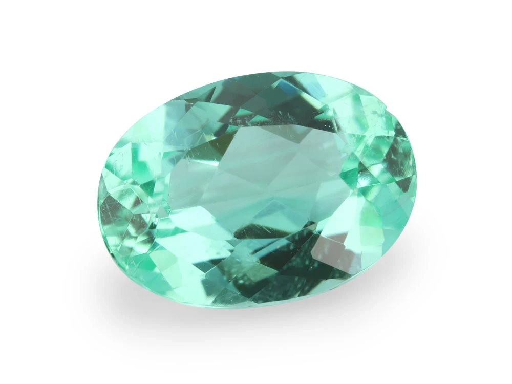 Teal Tourmaline oval