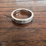 Hoop Diamond ring