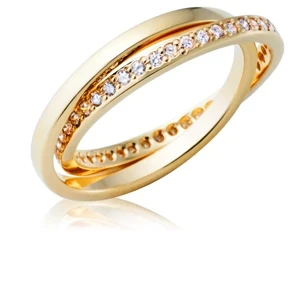 Diamond Russian wedding band